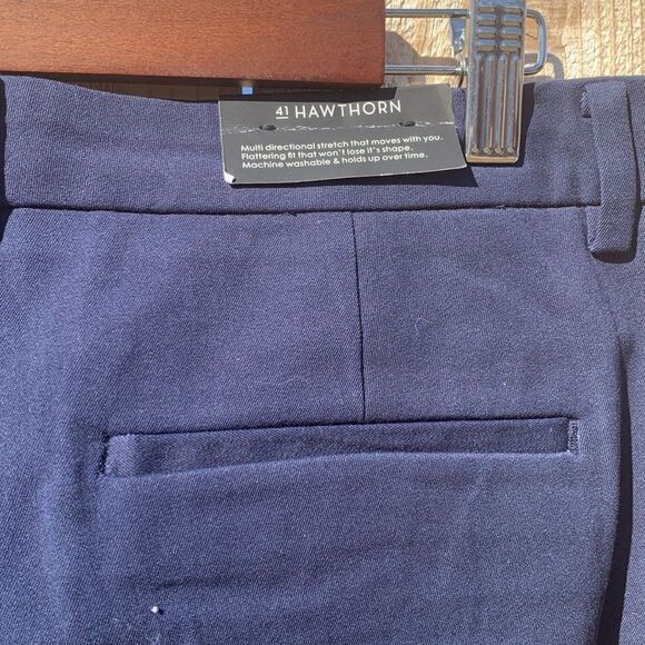 Take 50% OFF- 41 Hawthorn Mid rise Boot Cut Navy Women’s Pants, Size-12 - Picture 11 of 14